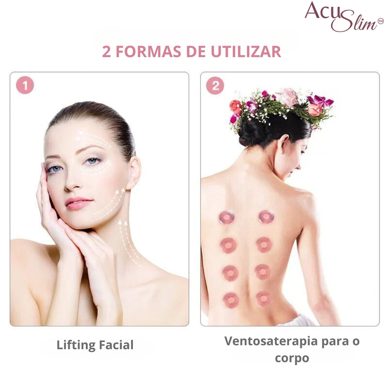 Ventosa para celulite e rejuvenescimento - AcuSlim™