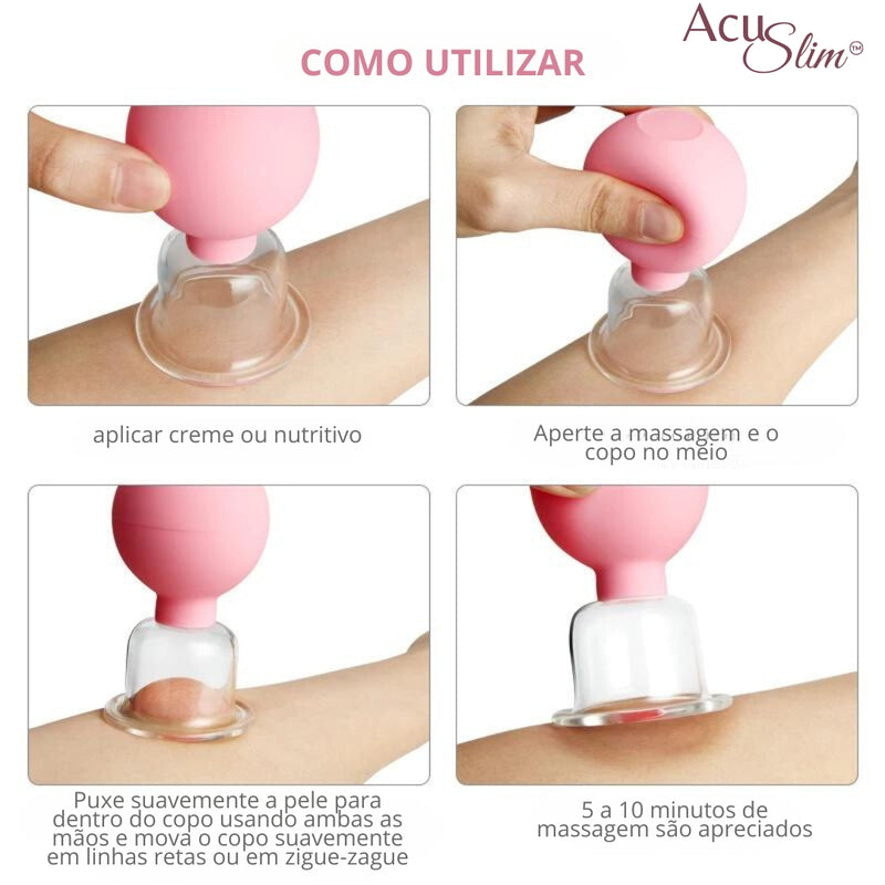 Ventosa para celulite e rejuvenescimento - AcuSlim™