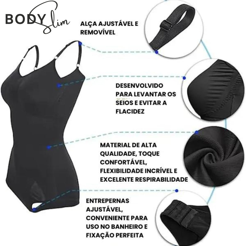 Body Modelador - BodySlim™ (COMPRE 1 & LEVE 2)