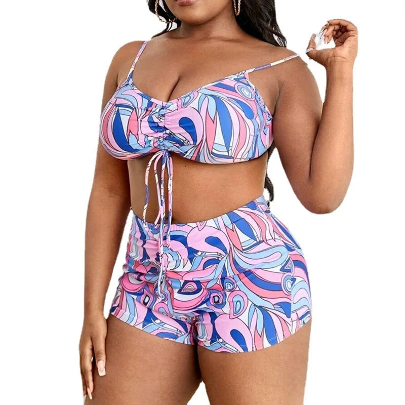 Conjunto Plus Size Swimwear