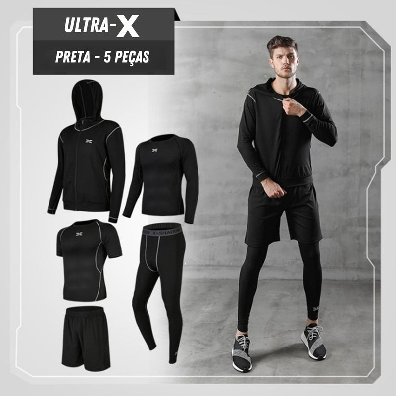 Kit treino profissional Ultra-X (Compre 2 LEVE 5 Peças)