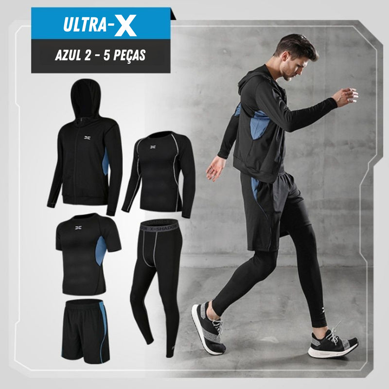 Kit treino profissional Ultra-X (Compre 2 LEVE 5 Peças)